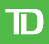 TD Bank logo on a green background